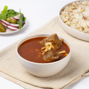 white beans with tomato sauce